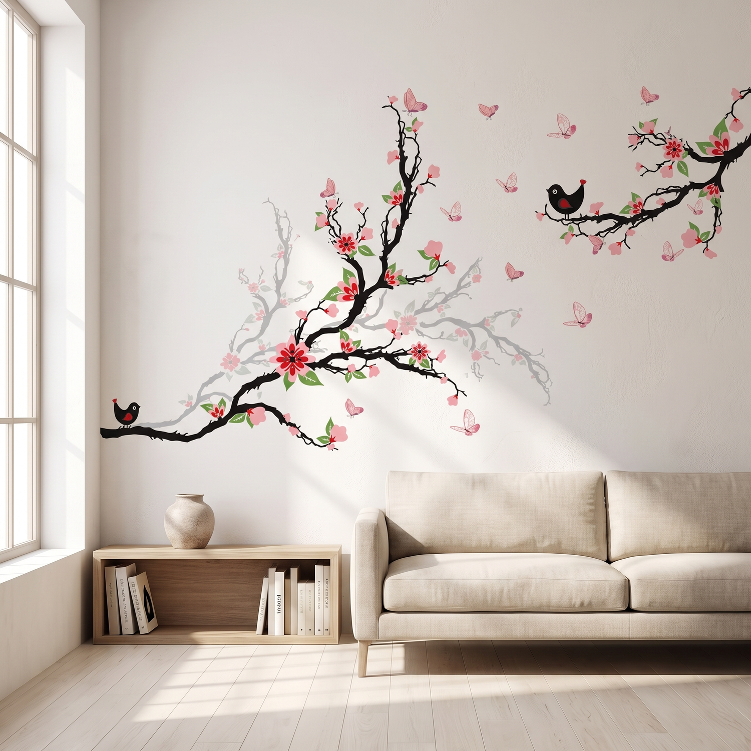 Japanese Blossom Wall Decal