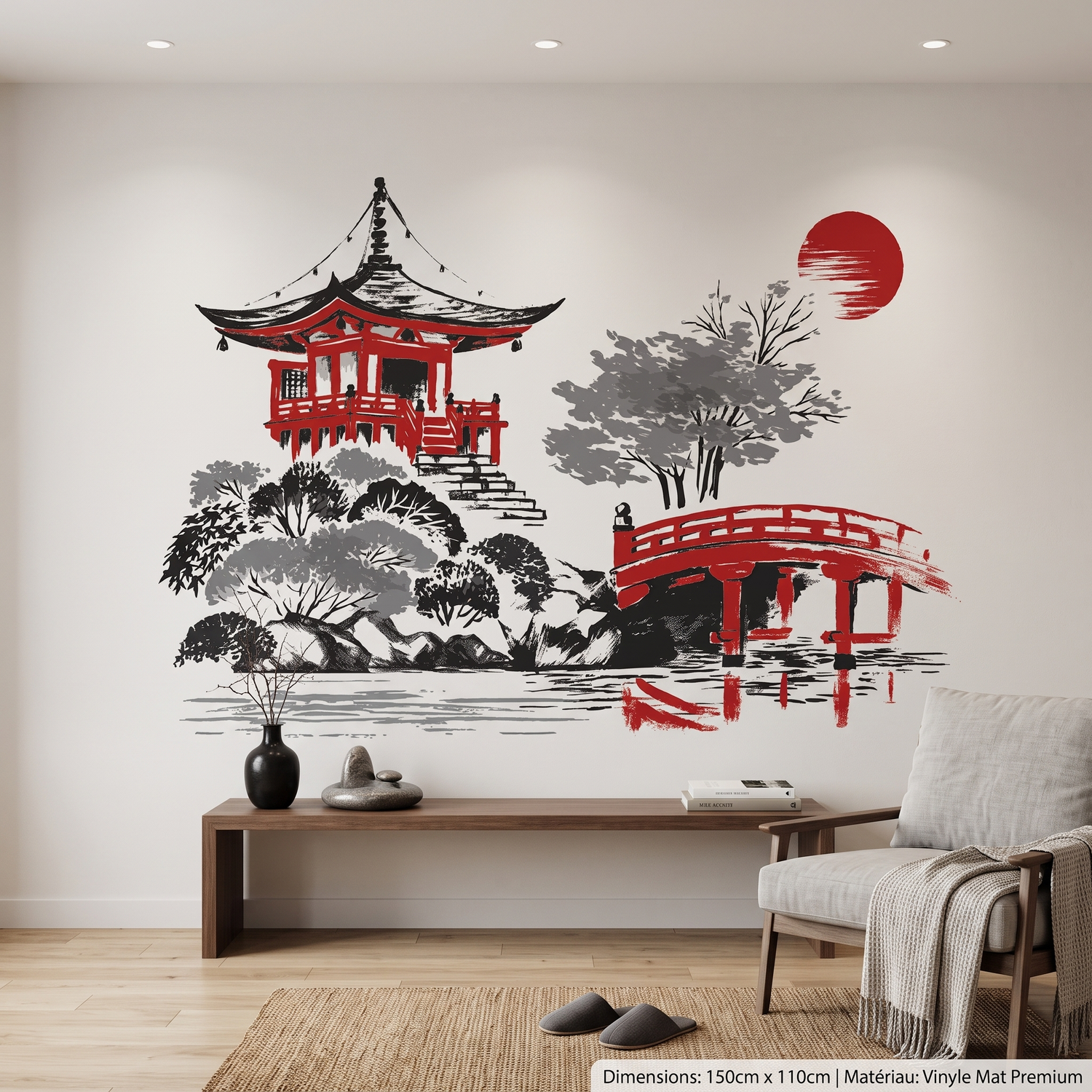 Traditional Japanese Wall Decal