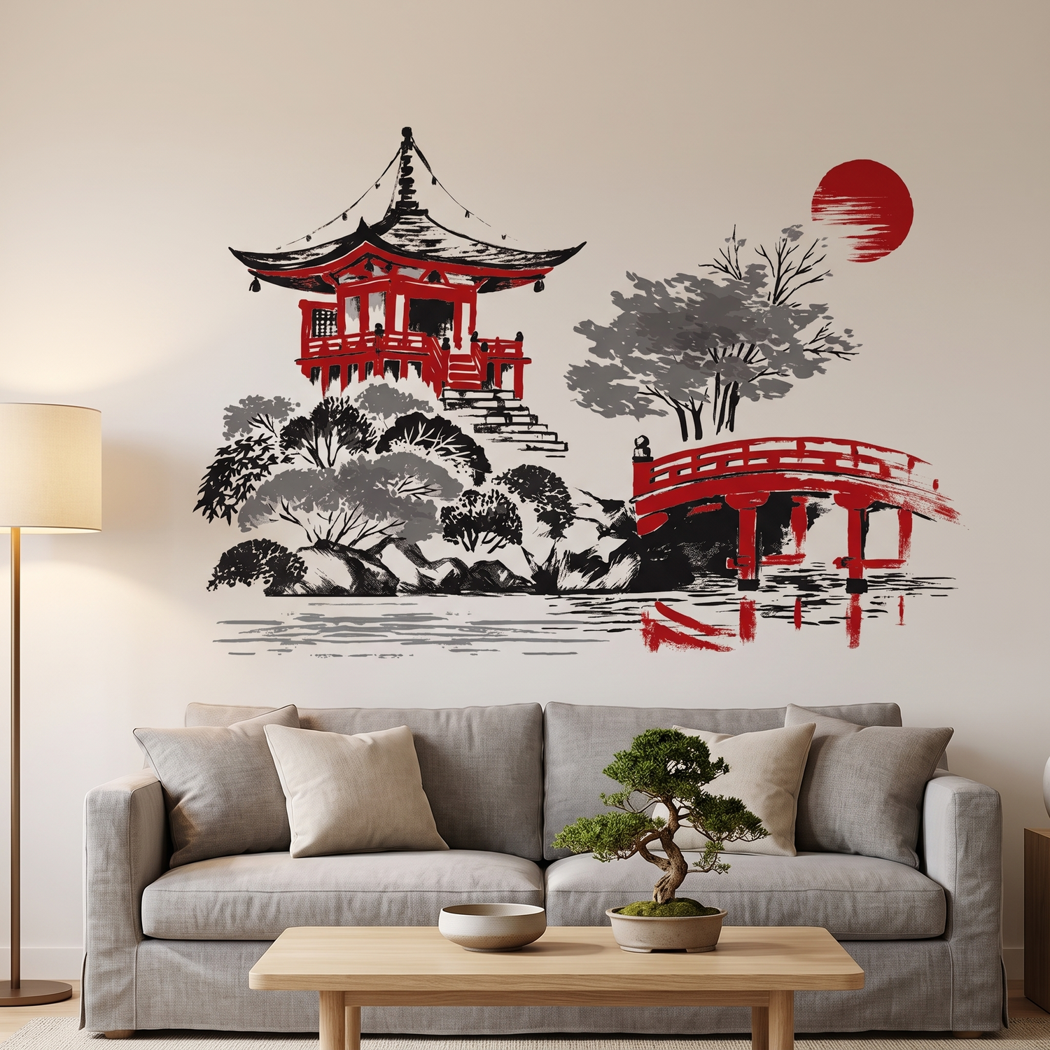 Traditional Japanese Wall Decal