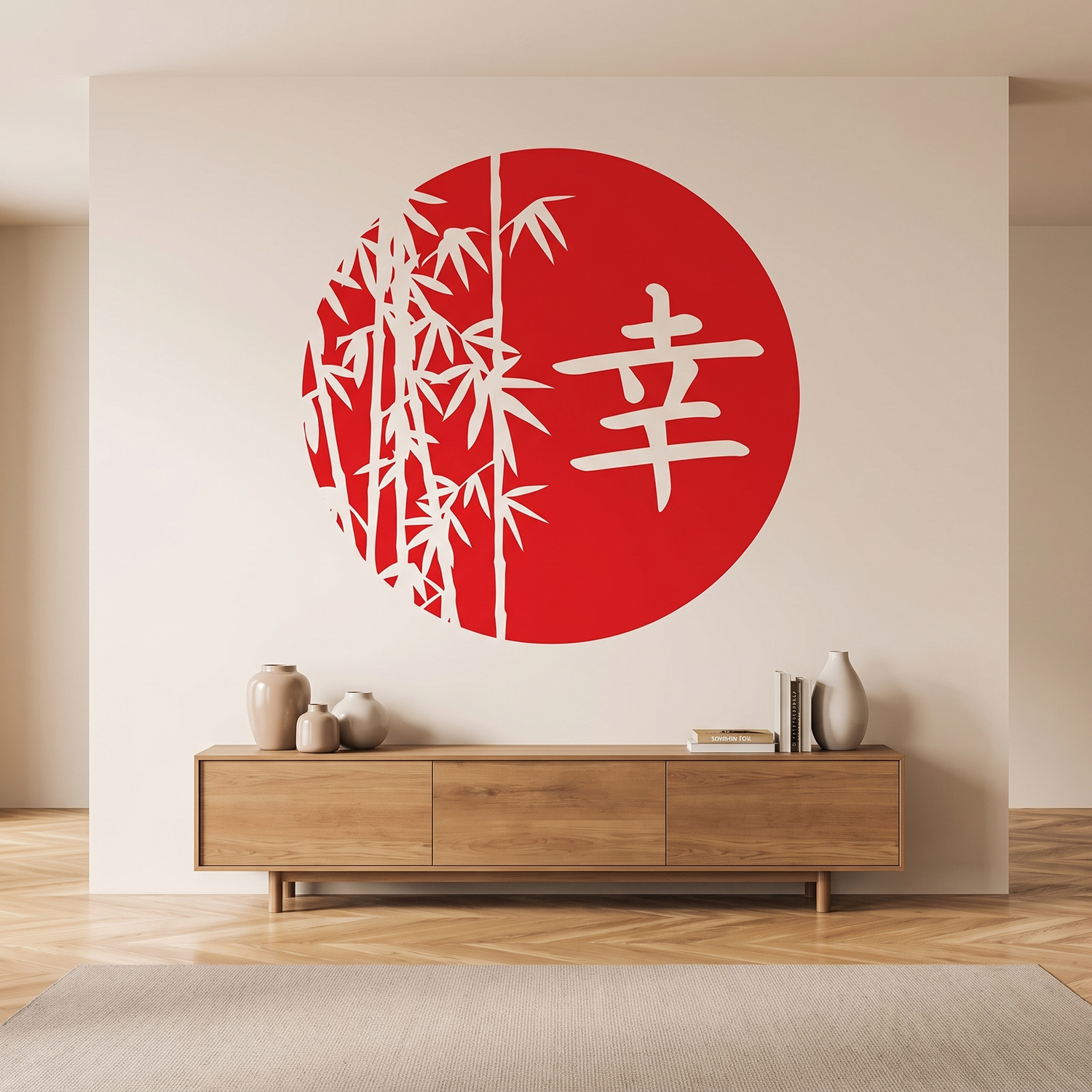 Japanese Hapiness Wall Decal