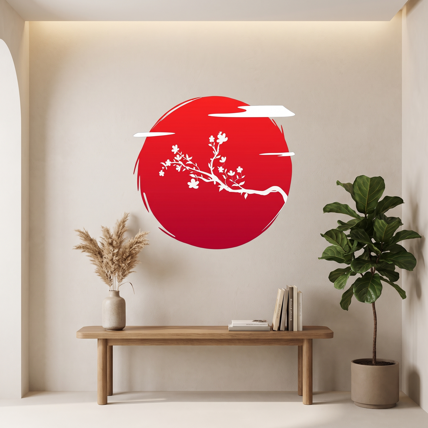 Japanese Cherry Tree Wall Decal