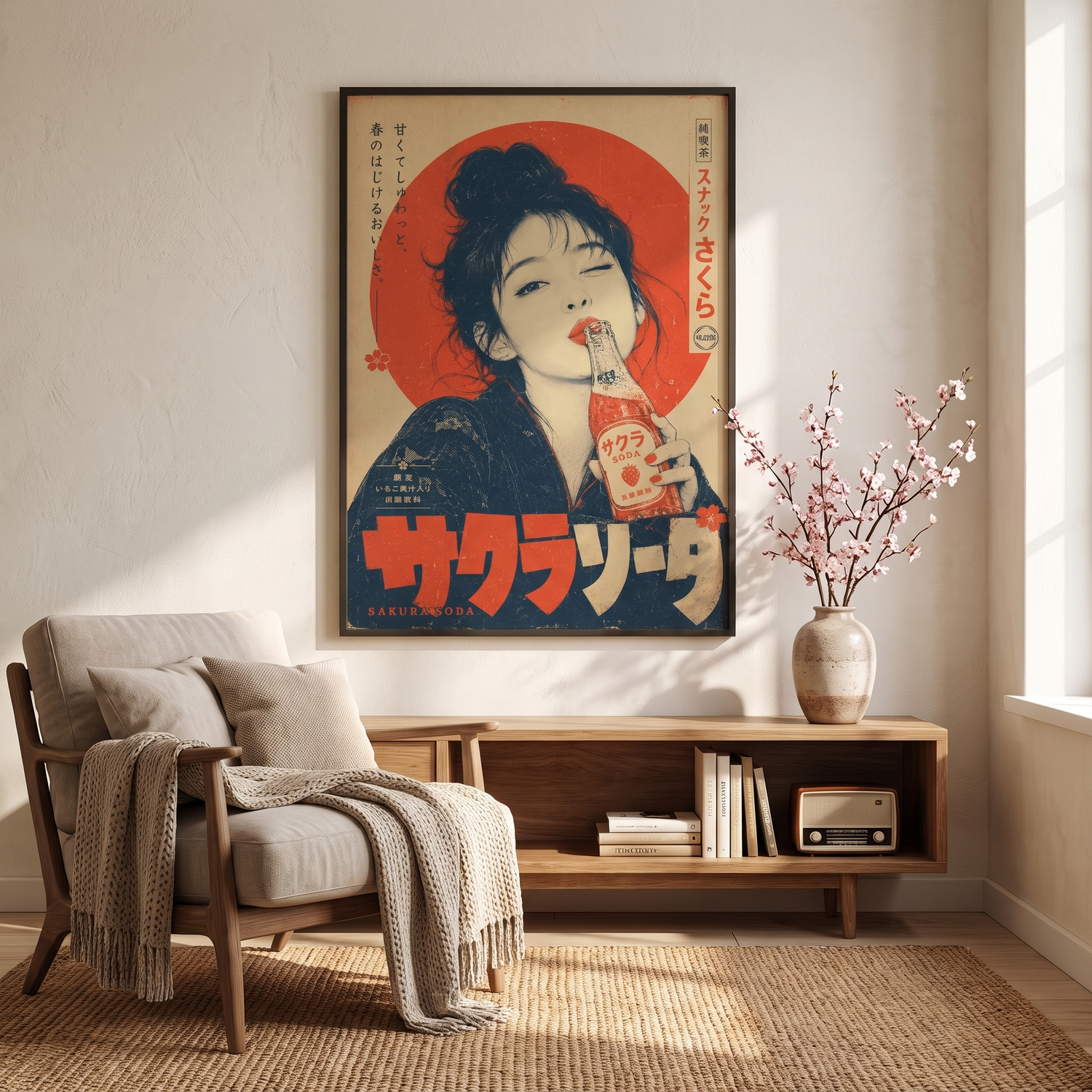 Japanese Woman Painting