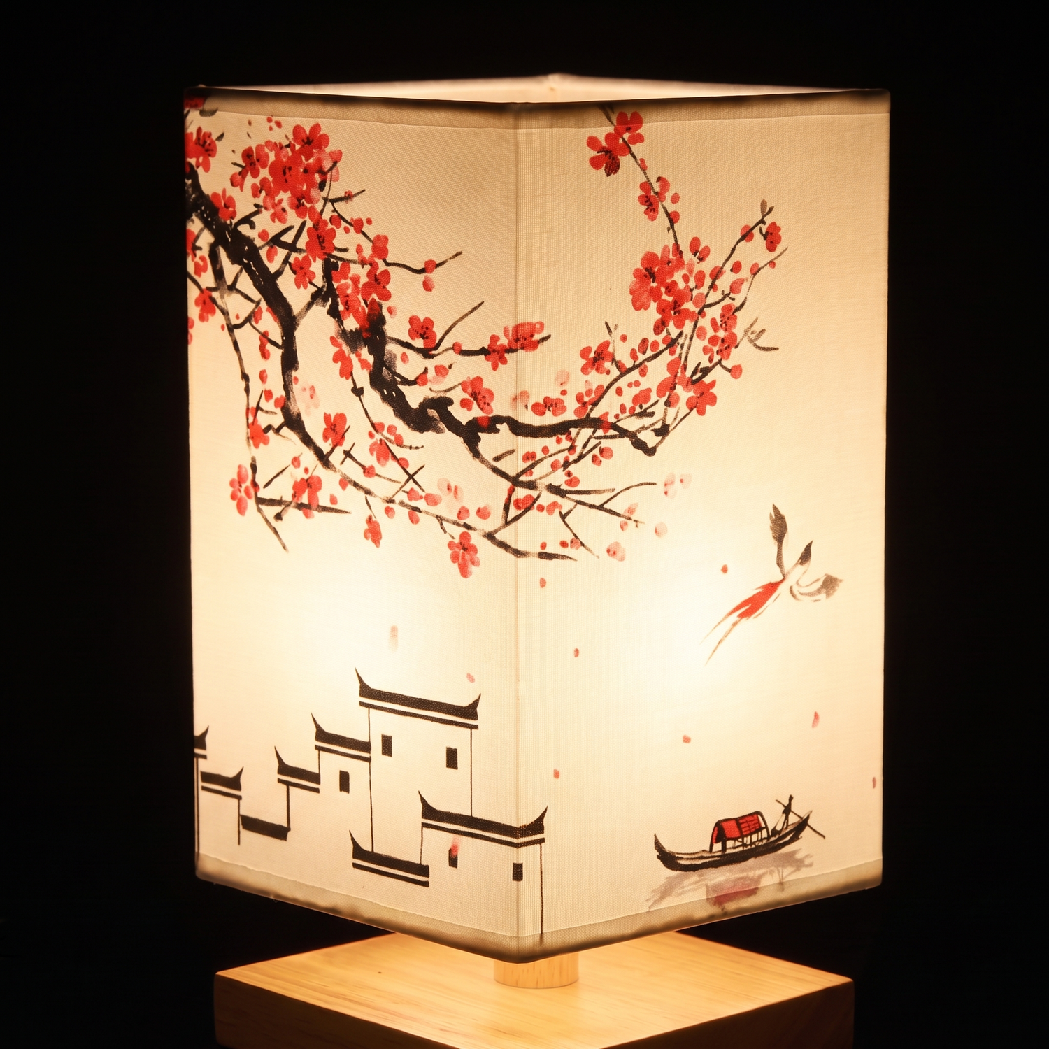 Cherry Blossom Japanese Lamp