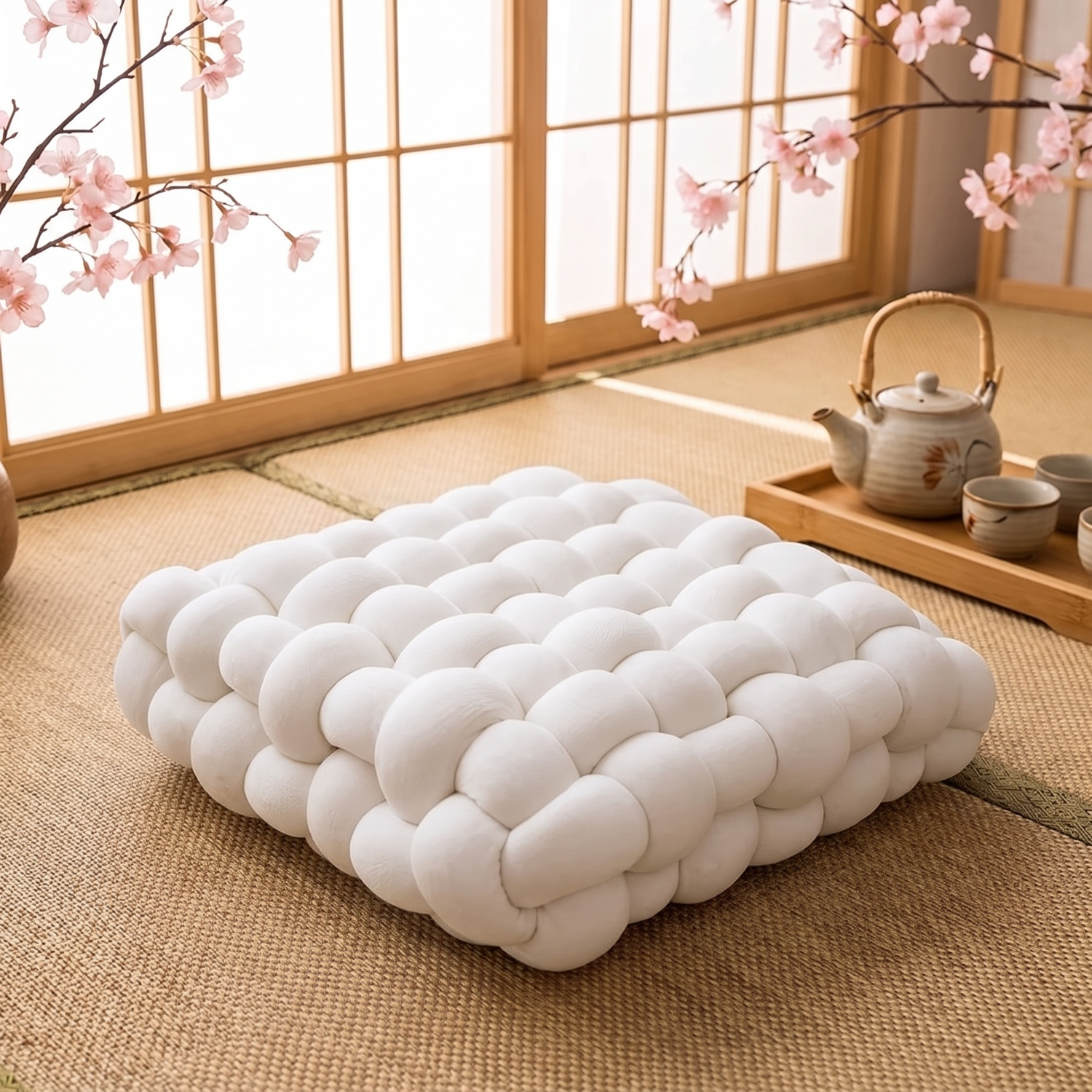 Woven Japanese Cushion