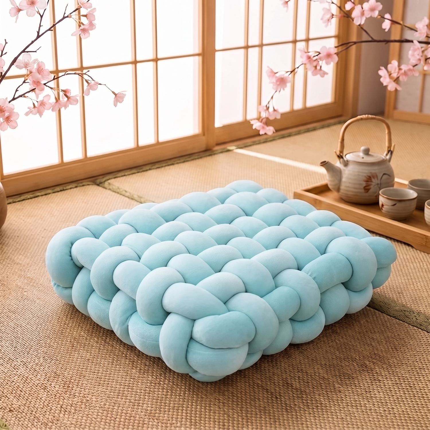 Woven Japanese Cushion