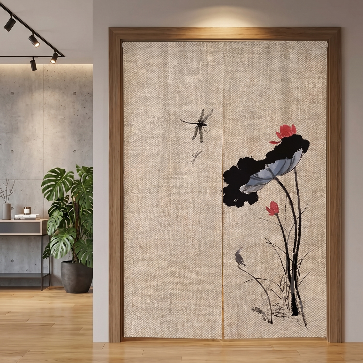 Chinese Zen Style Noren Curtain