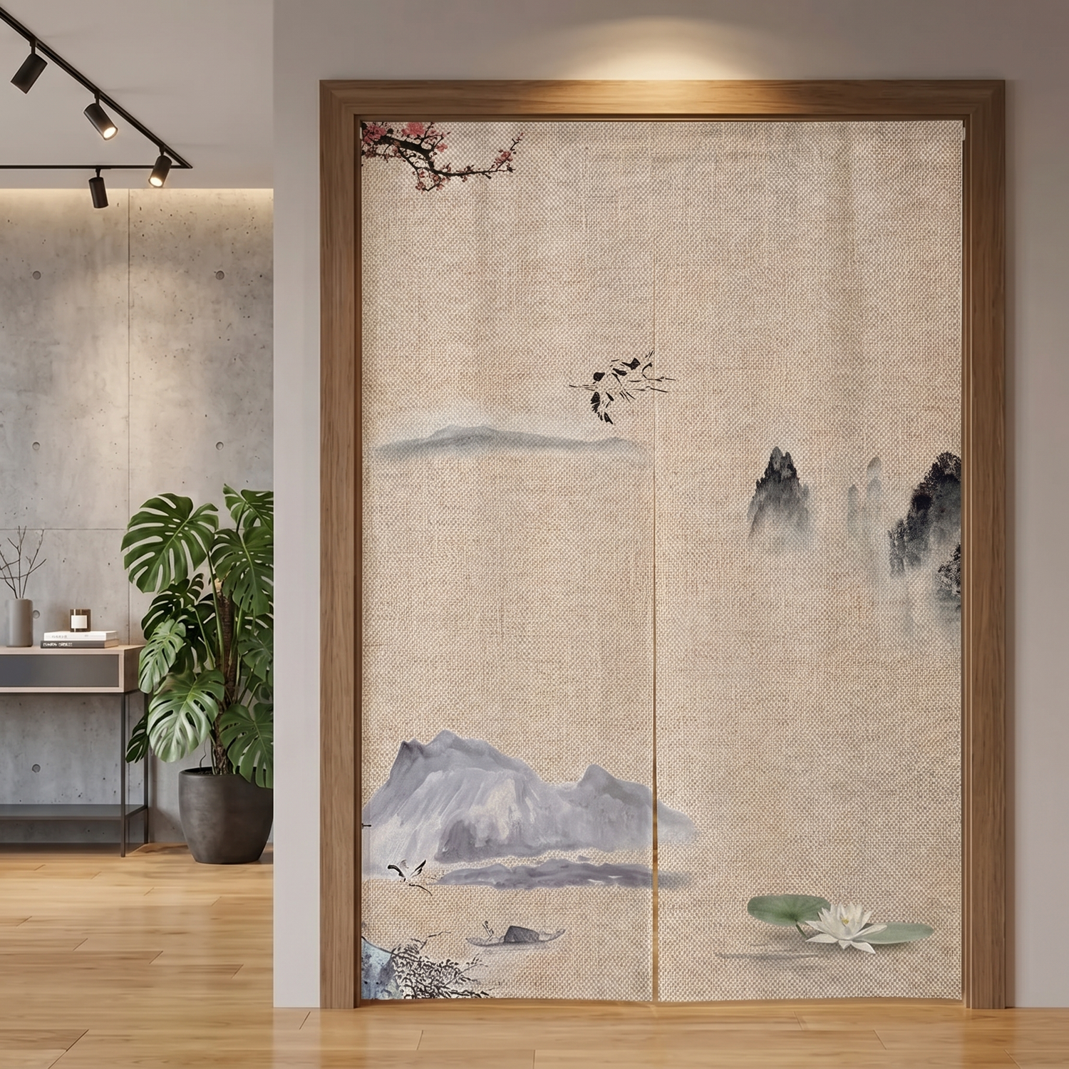 Landscape Noren Curtain