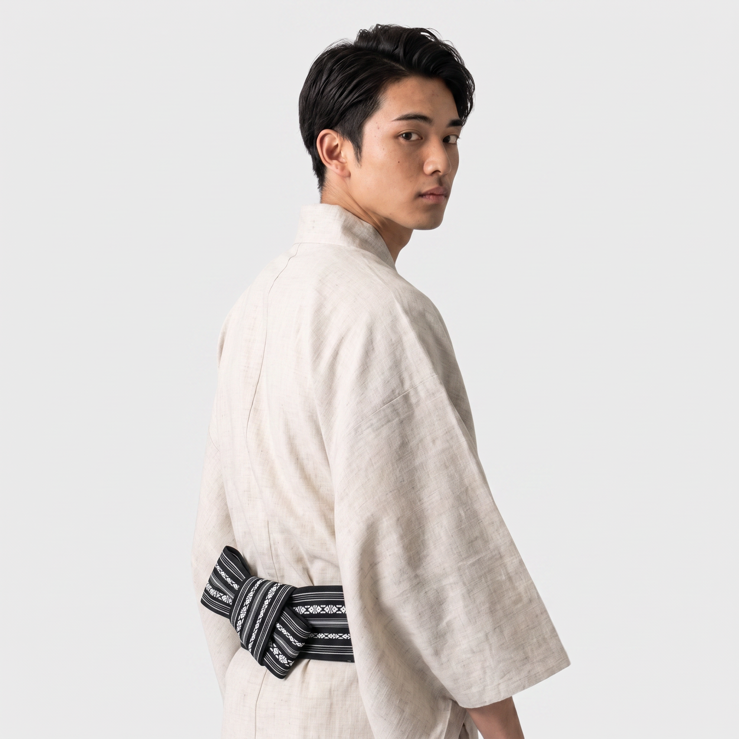 Japanese Men's Obi Belt