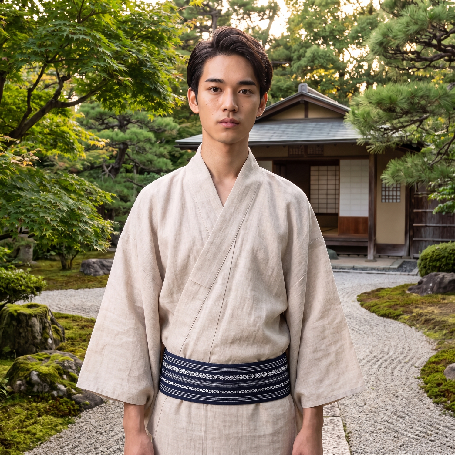 Japanese Obi Belt for Men