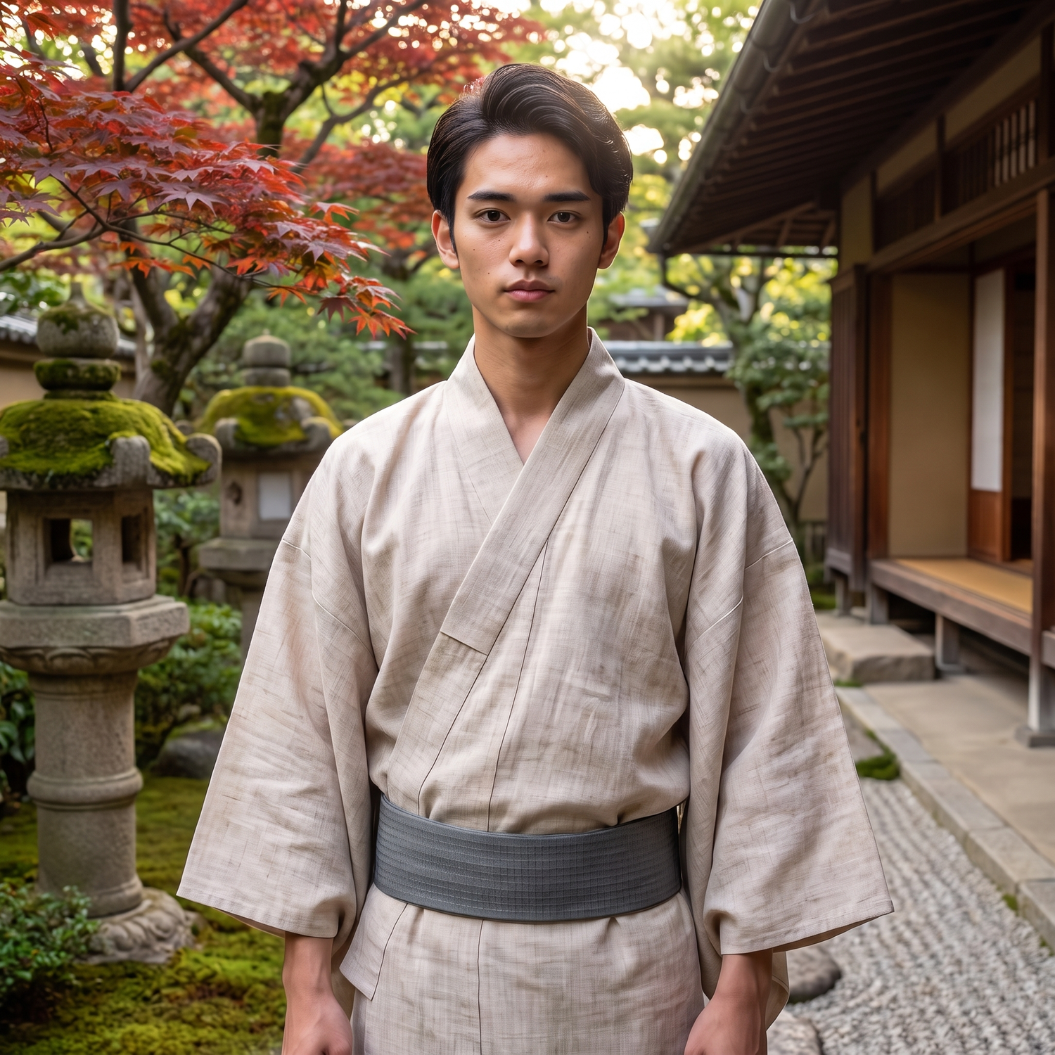 Men Japanese Kimono Belt