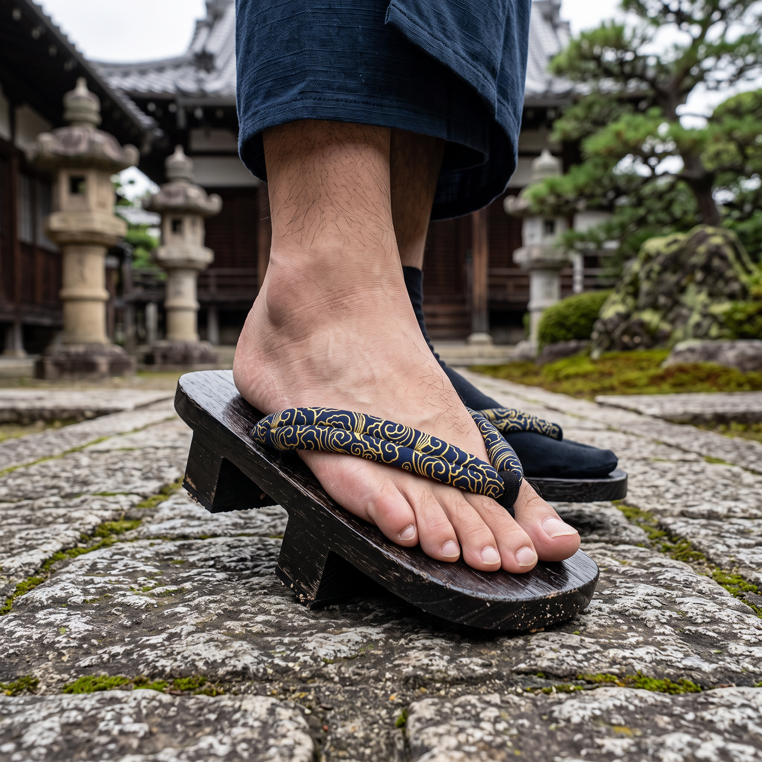 Japanese Kimono Geta Clogs