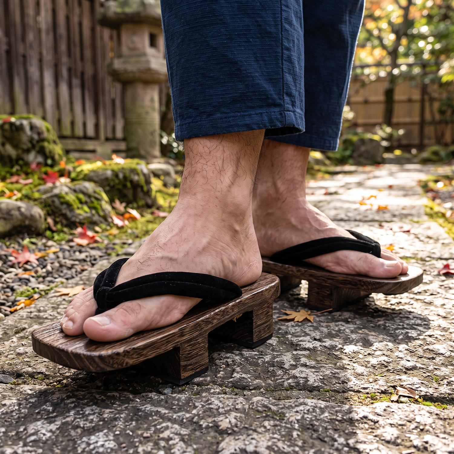 Japanese Wooden Geta Mens