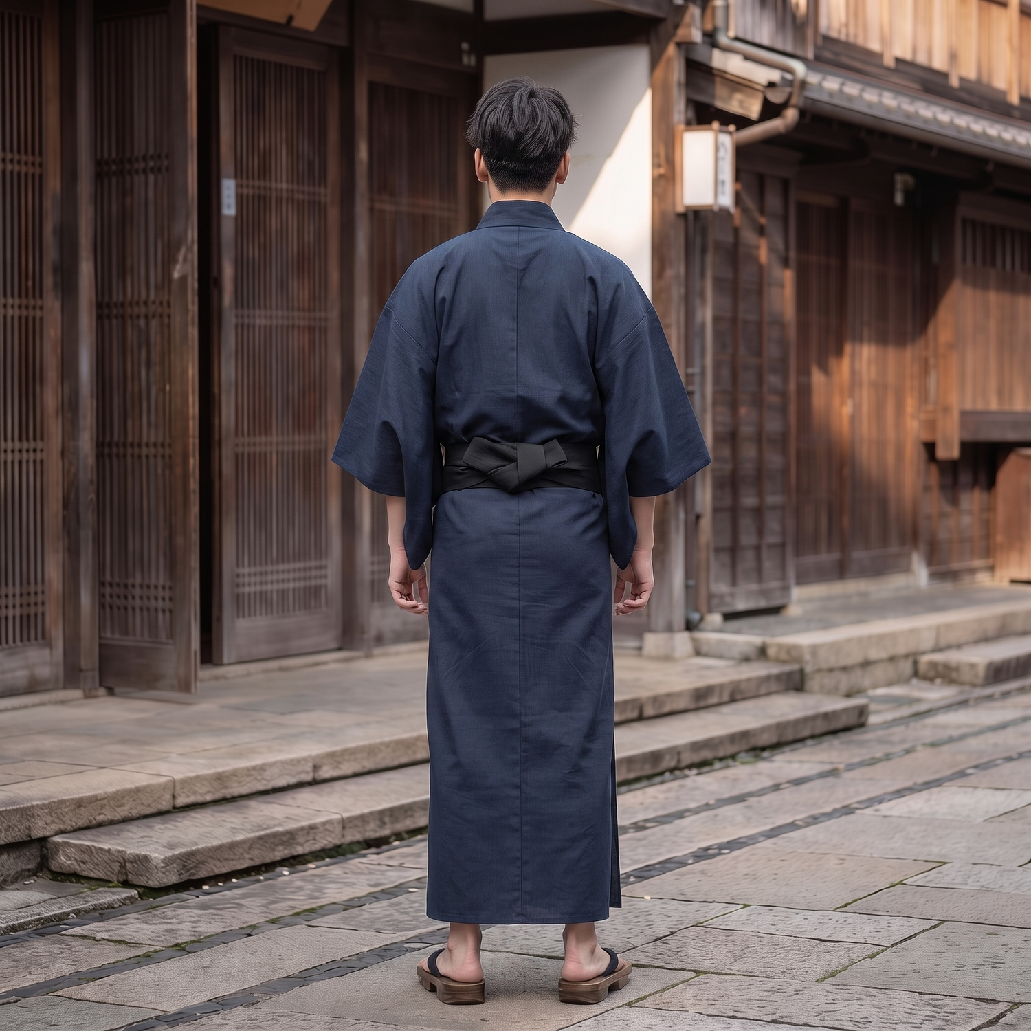 Japanese Embroidered Yukata Men