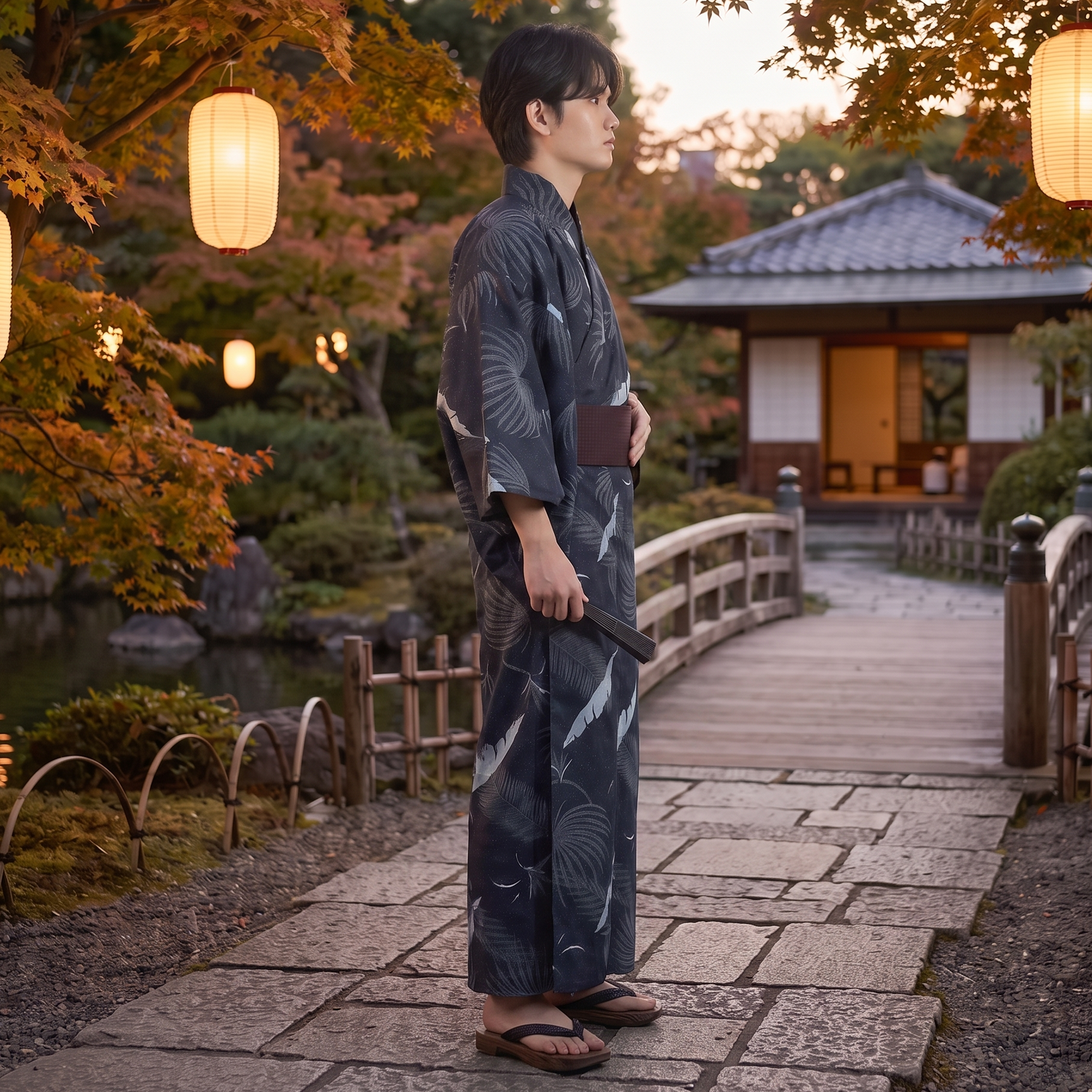 Men's Yukata Kimono