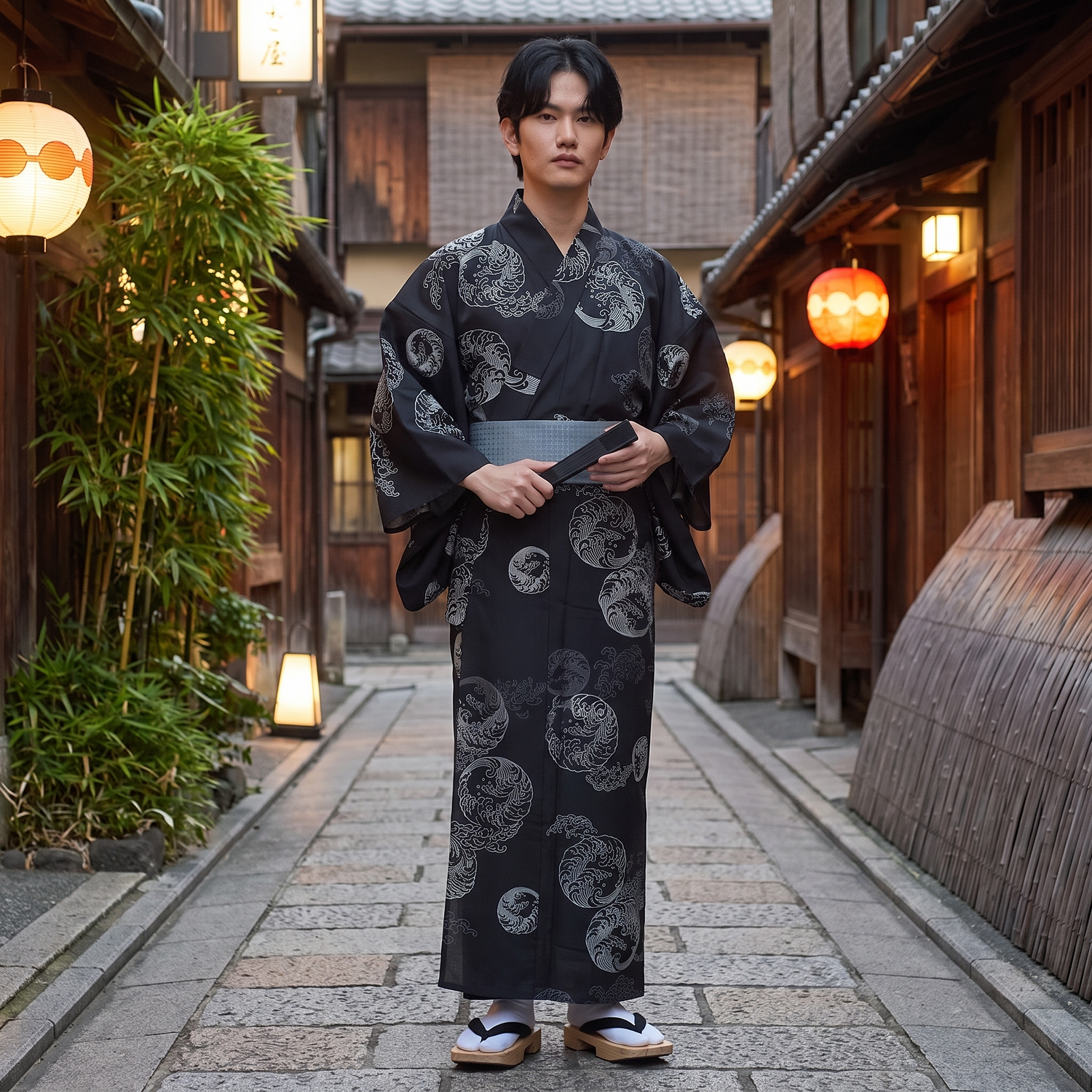 Men's Japanese Traditional Yukata