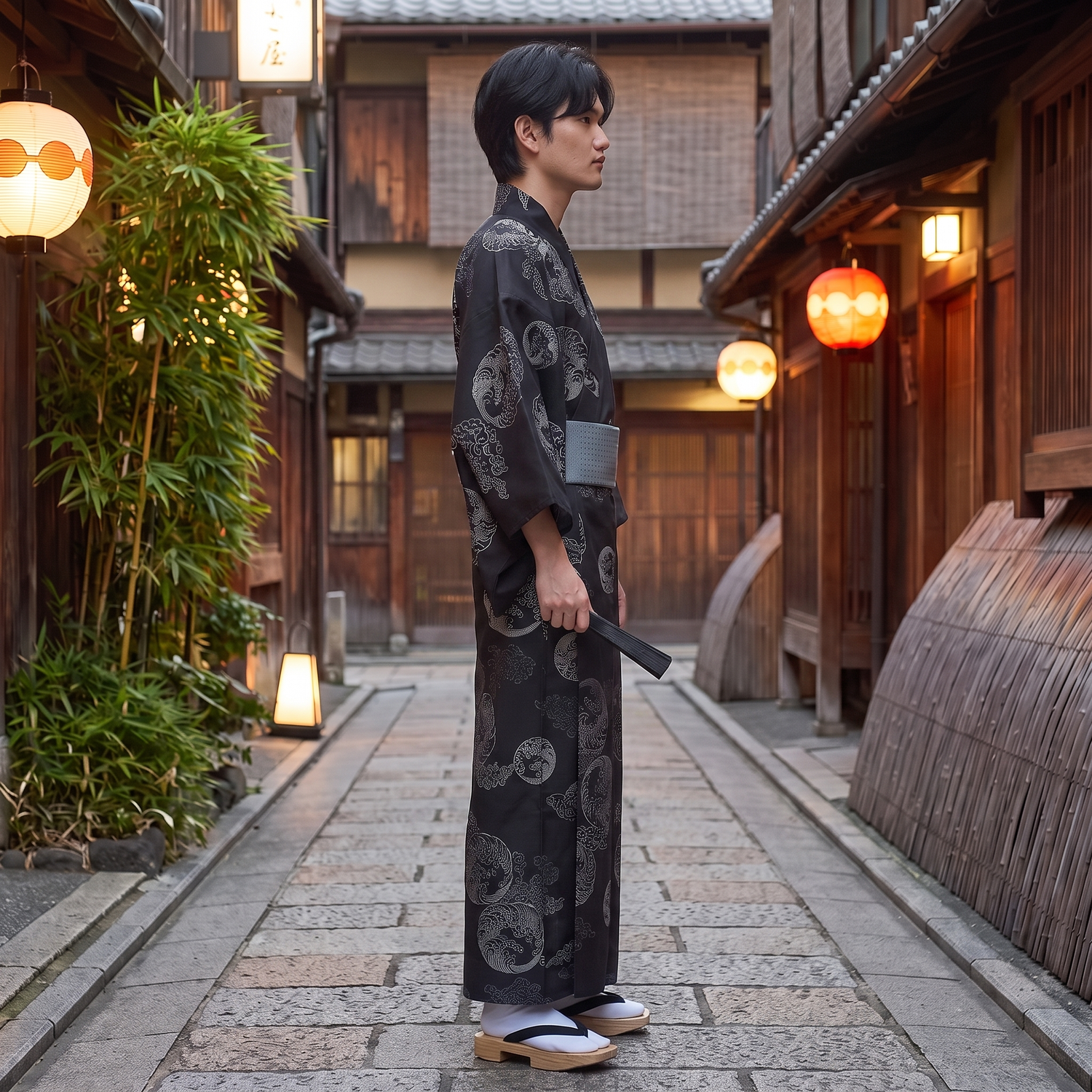 Men's Japanese Traditional Yukata