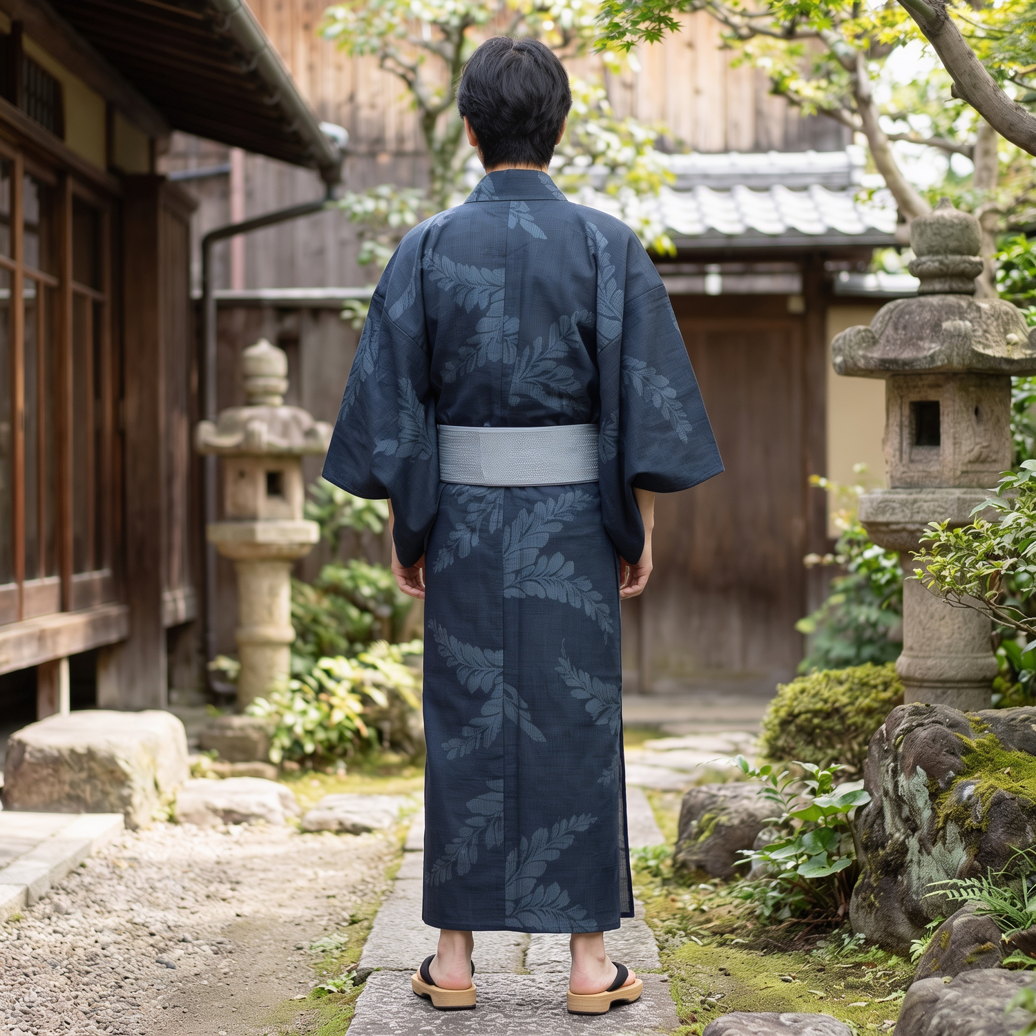 Japanese Style Yukata for Mens