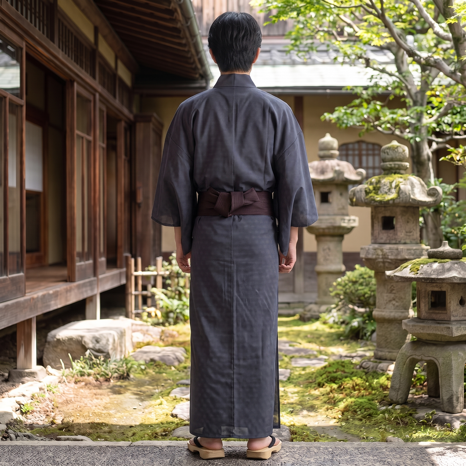 Japanese Traditional Yukata Men