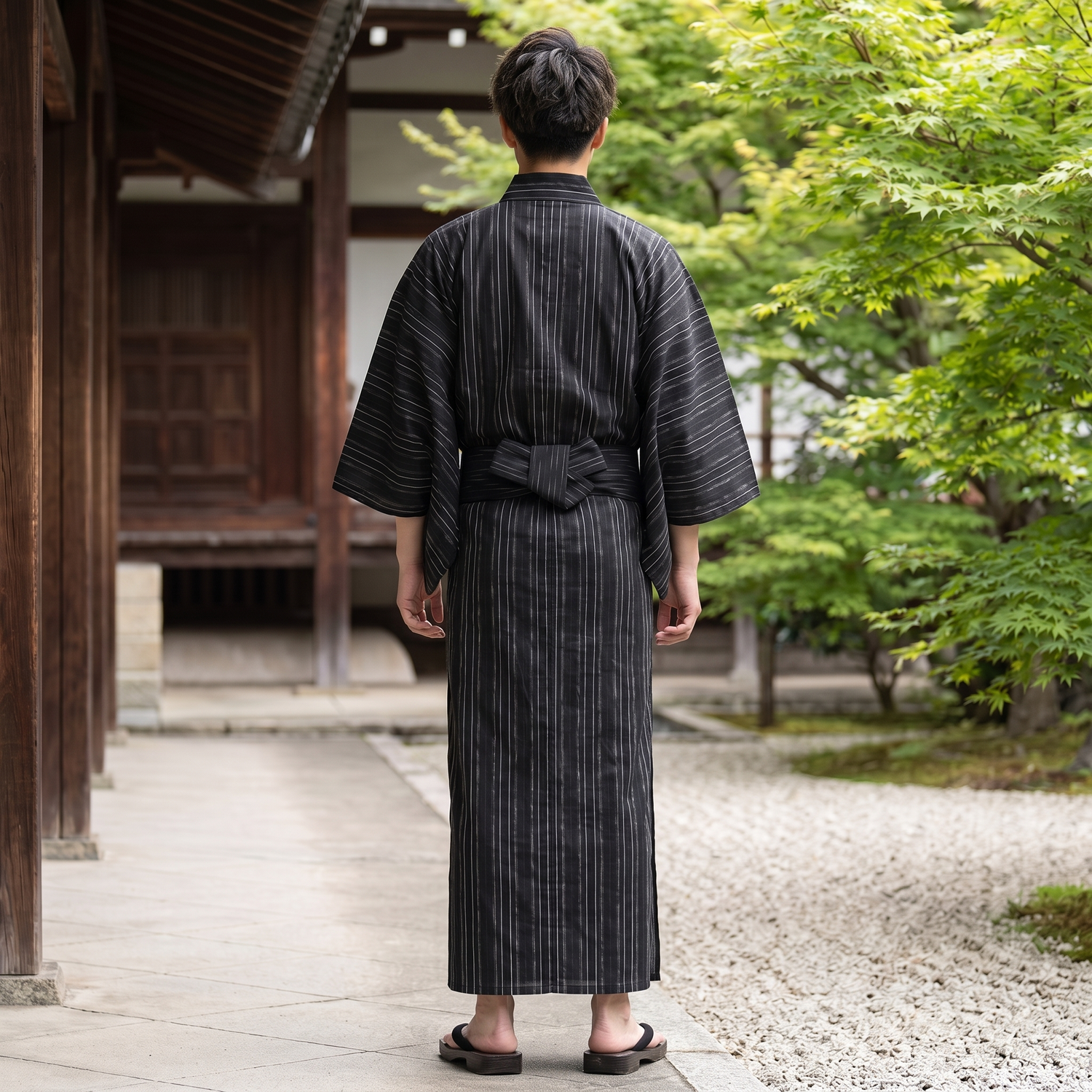 Striped Japanese Kimono