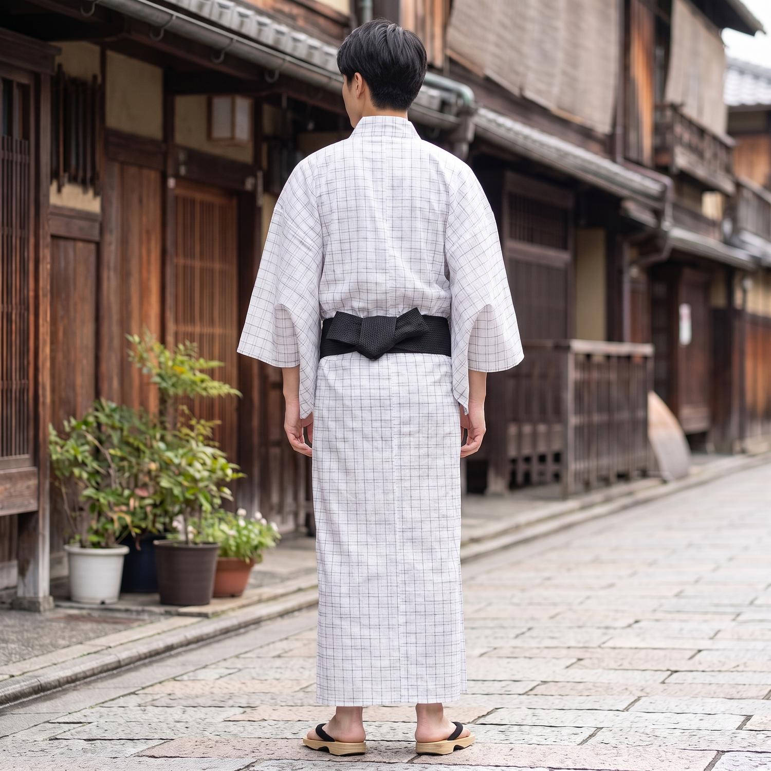 Traditional Mens Samurai Kimono