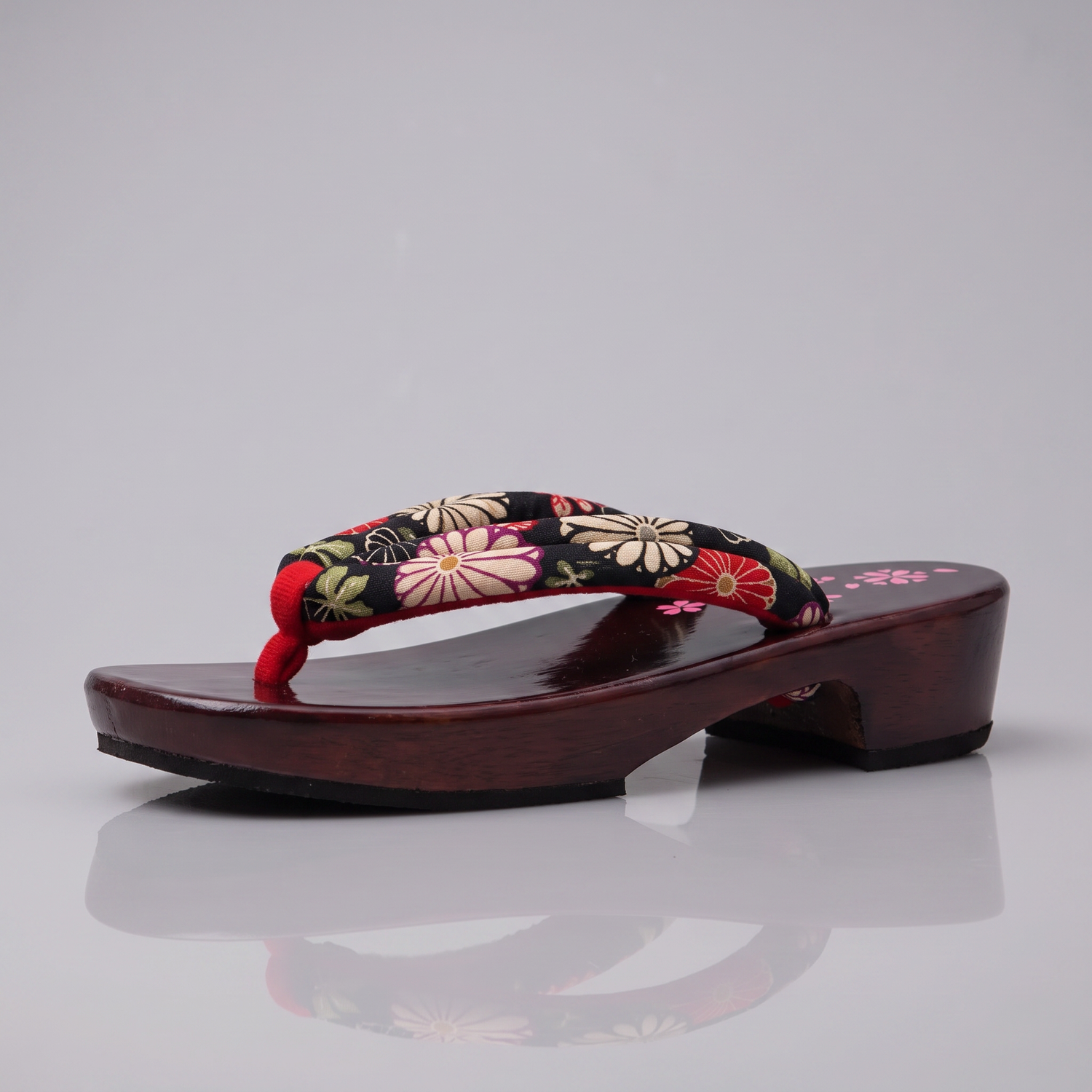 Floral Japanese Geta Women