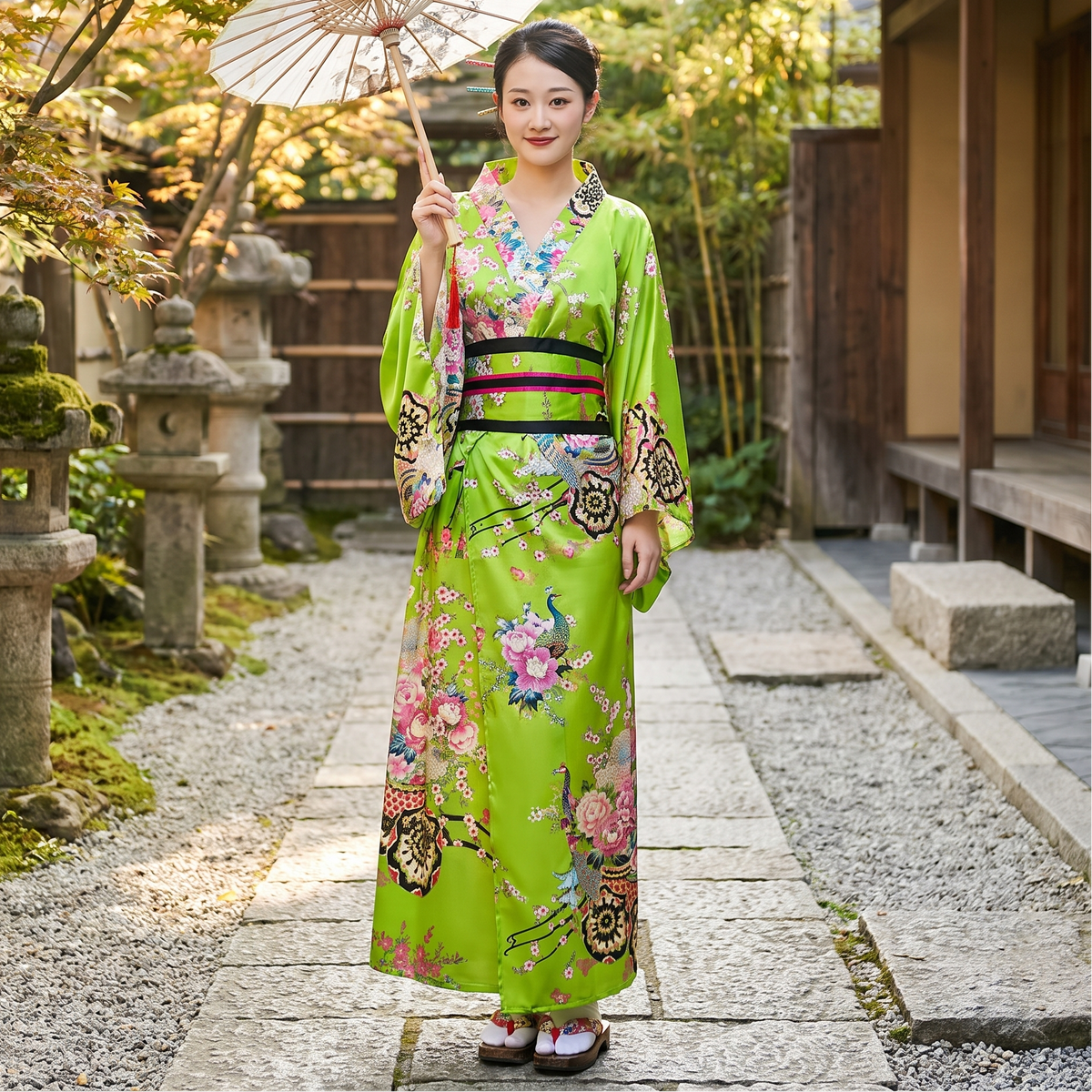 Japanese Style Floral Yukata