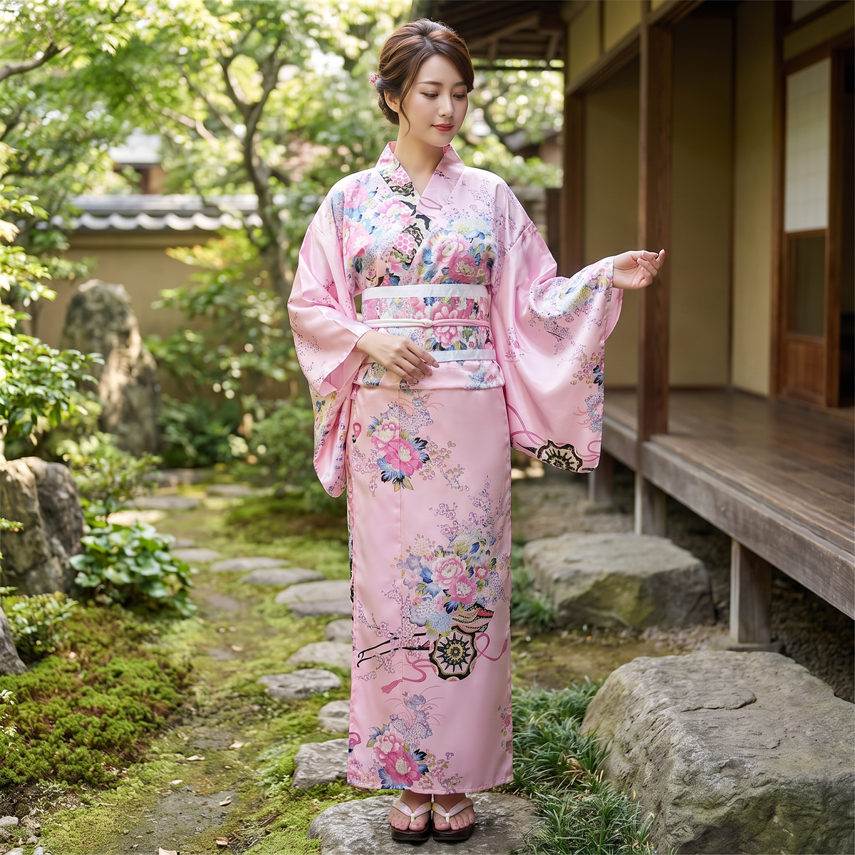 Traditional Japanese Style Yukata