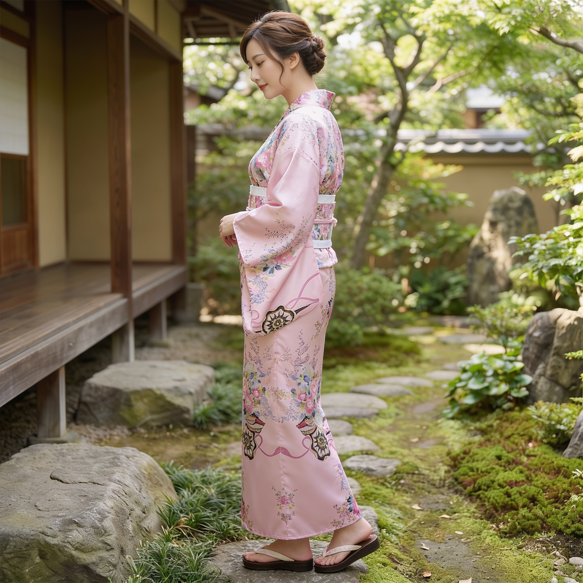 Traditional Japanese Style Yukata