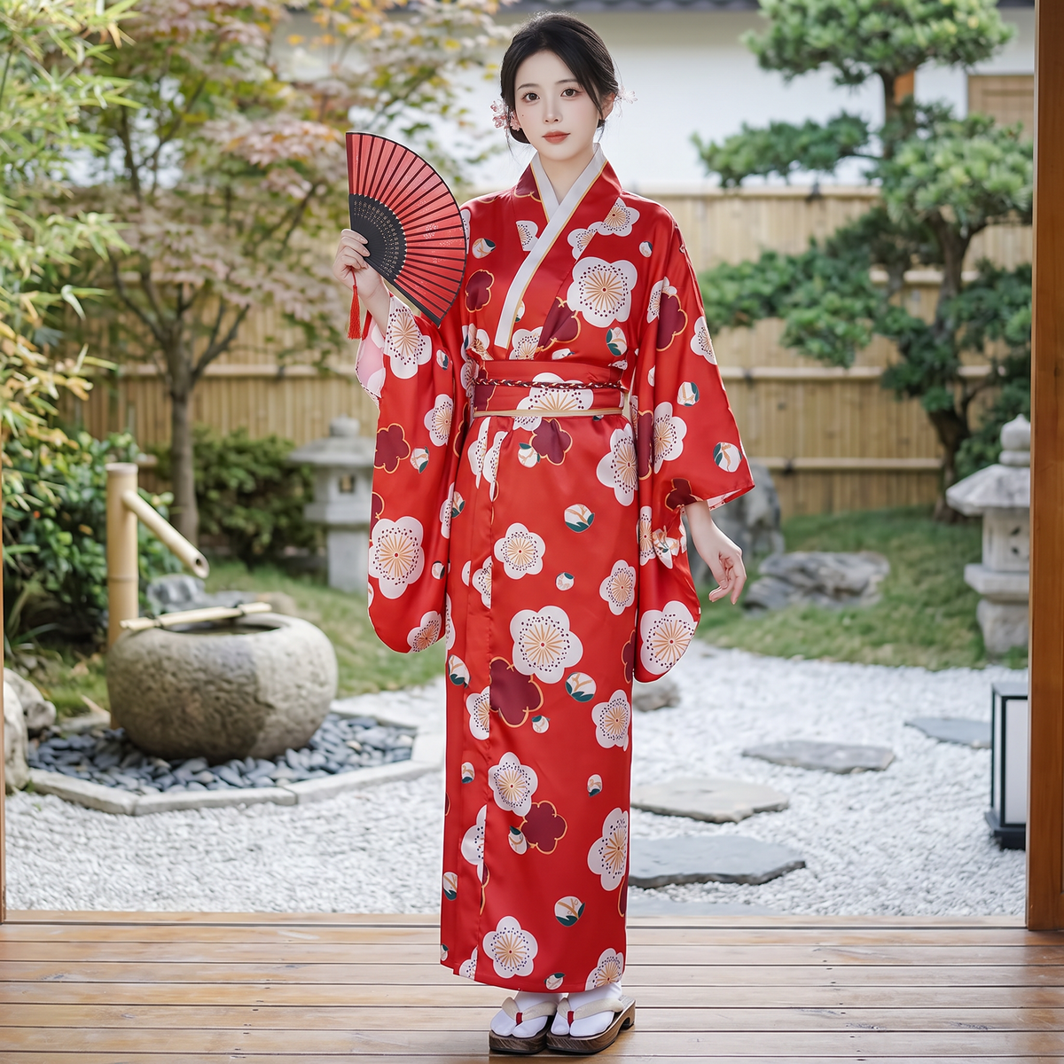 Japan Traditional Womens Kimono