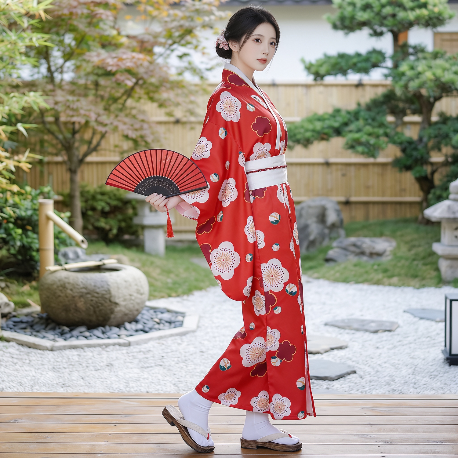Japan Traditional Womens Kimono