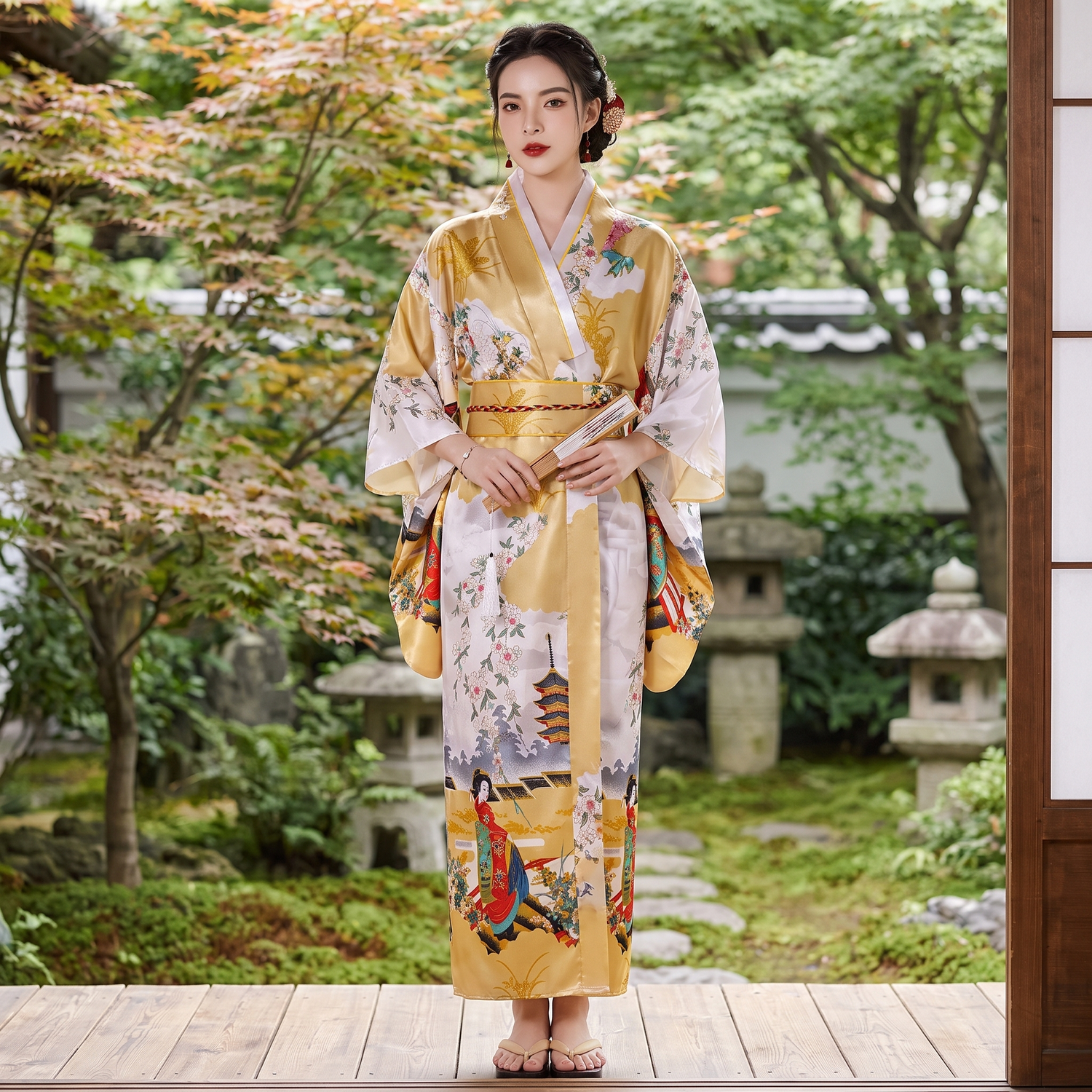 Women's Kimono Traditional