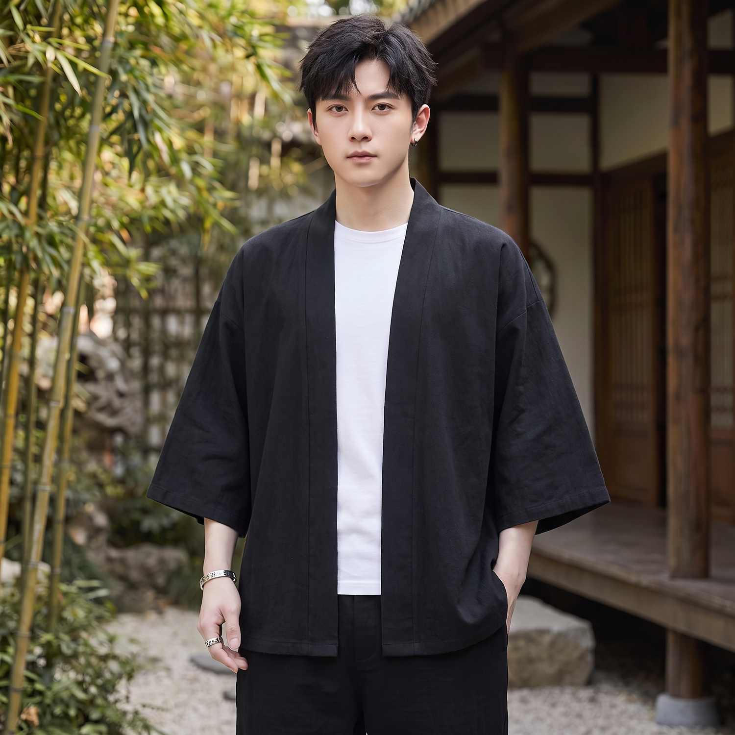 Loose Men's Kimono Cardigan