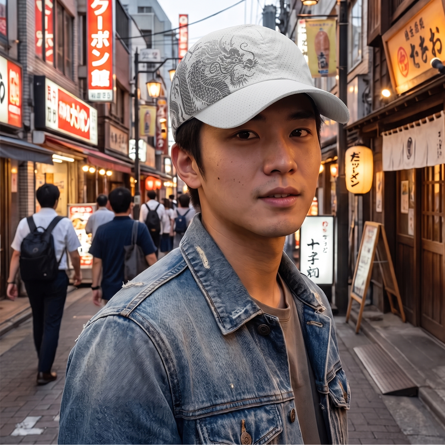 Chinese Dragon Casual Cap