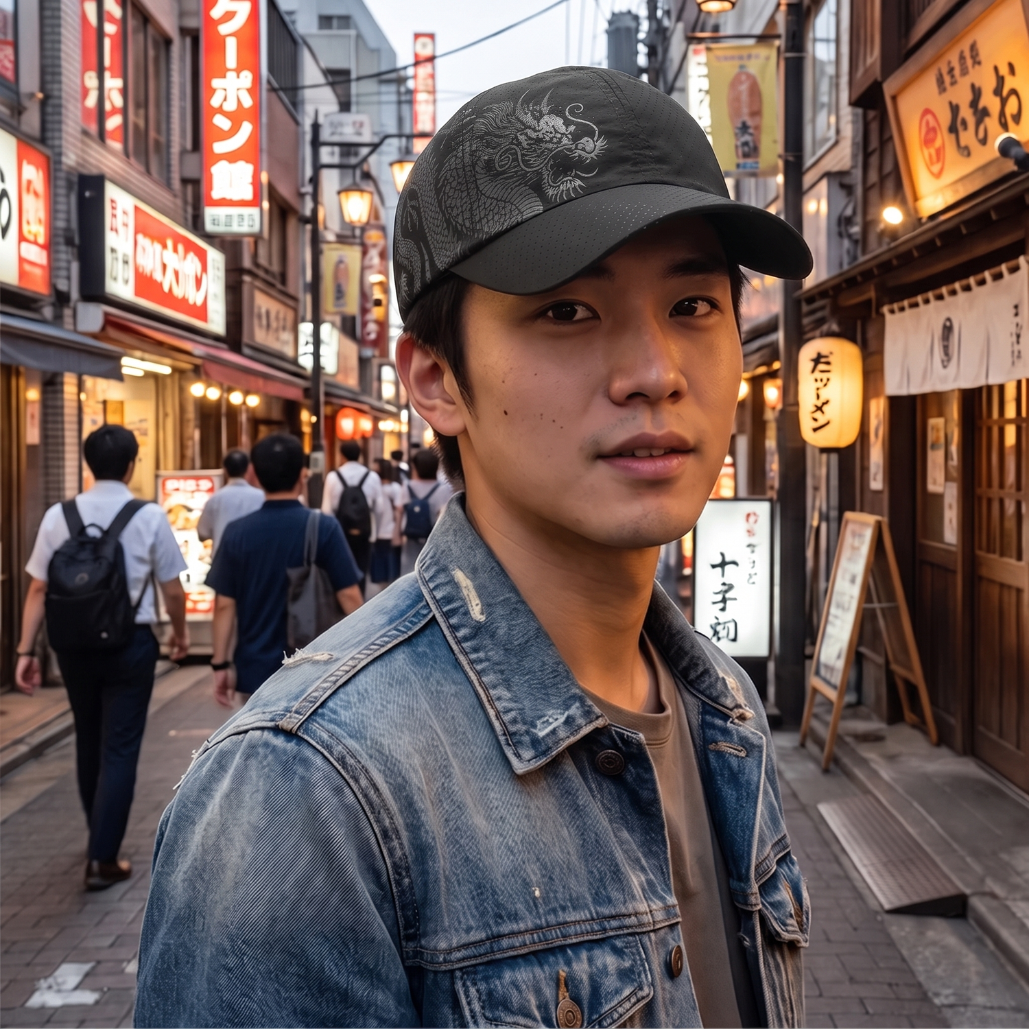 Chinese Dragon Casual Cap