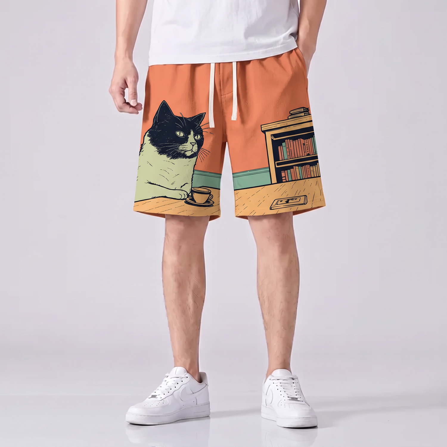 Mens Japanese Casual Shorts