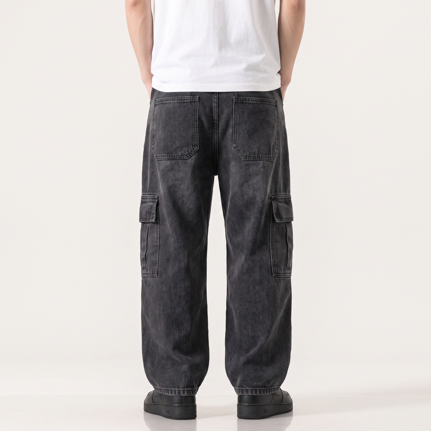 Japanese Baggy Cargo Pants Mens