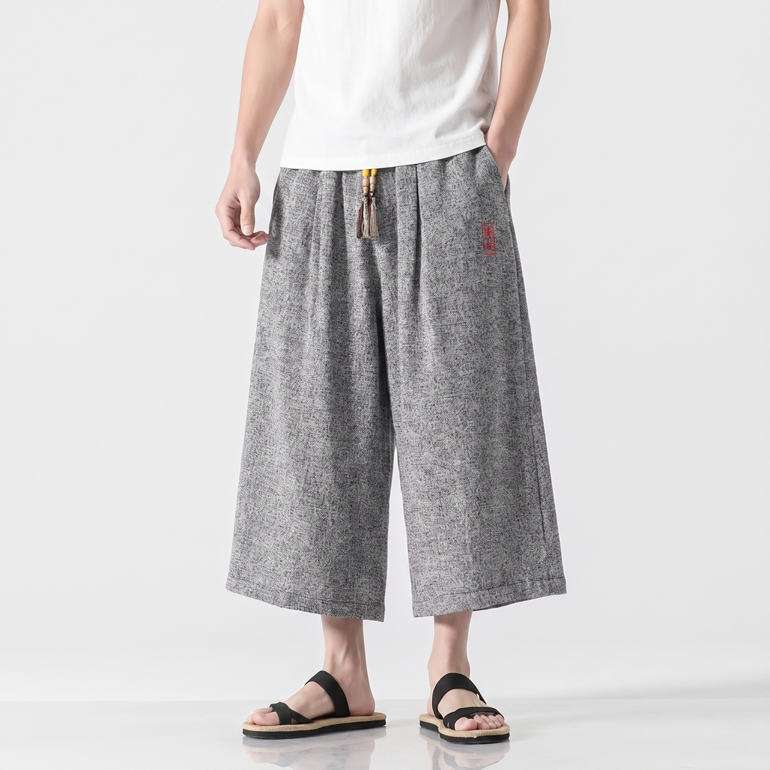 Japan Style Kimono Wide Leg Pants