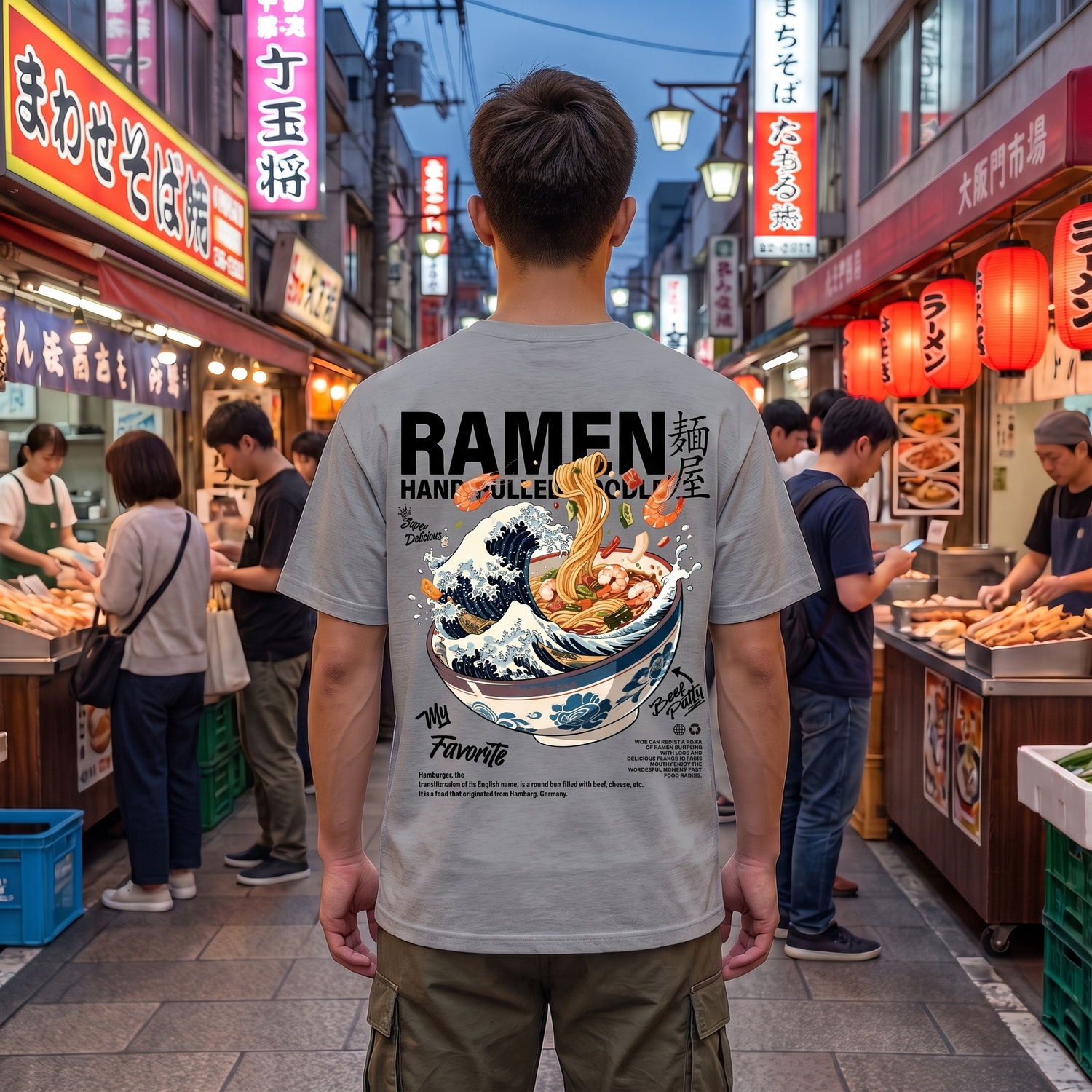 Casual Street Style Japanese T-shirt
