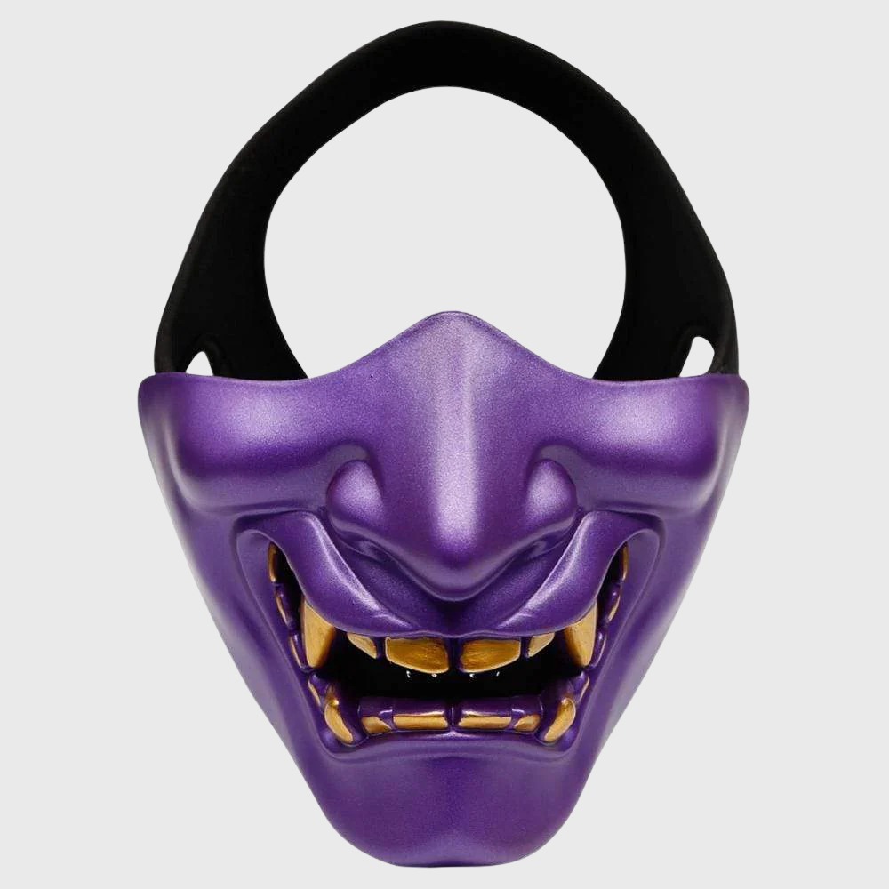 Japanese Hannya Half Mask
