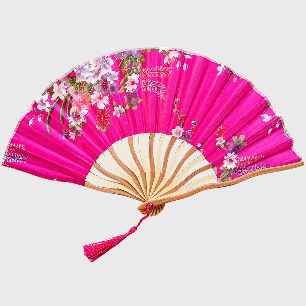 Pink Japanese Fan