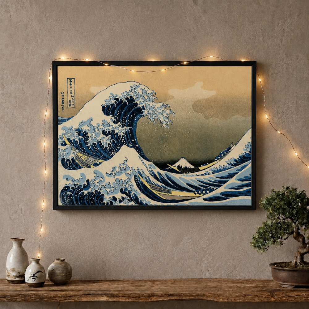 Great Wave of Kanagawa Painting