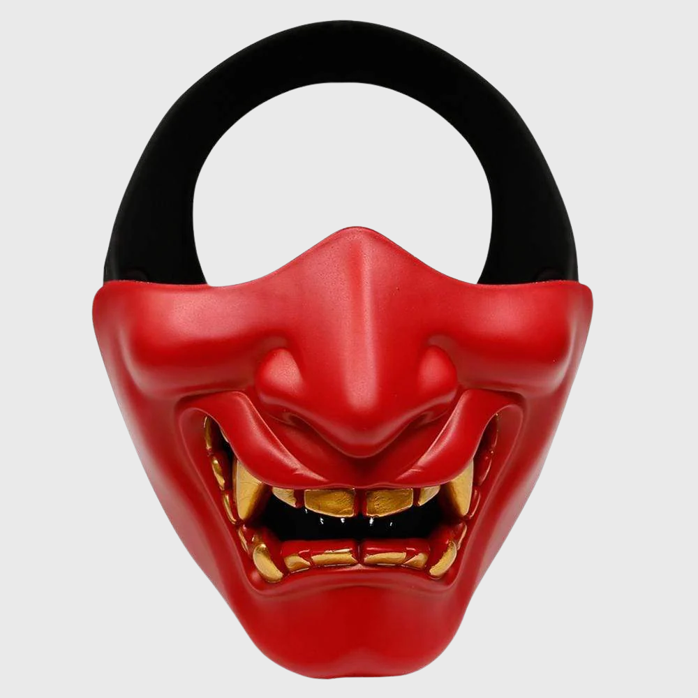 Japanese Demon Half Mask