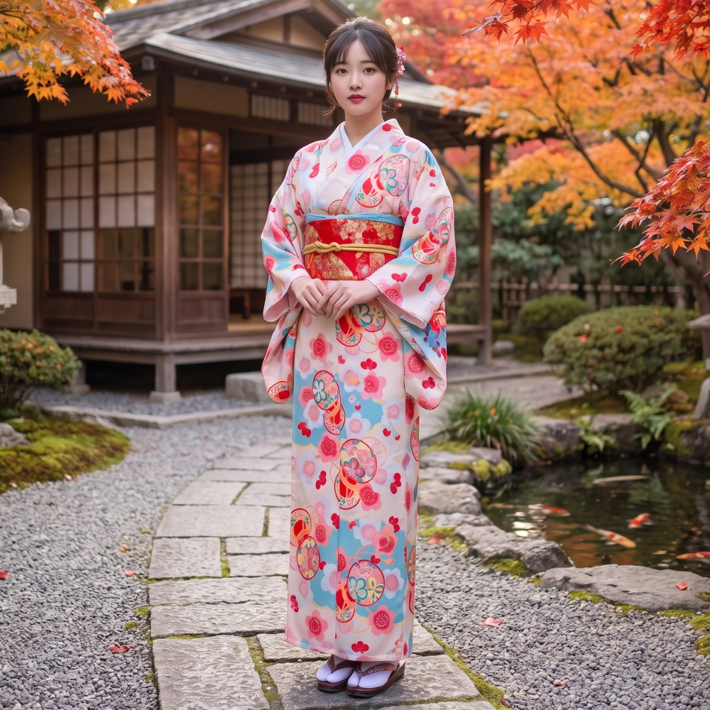 Long Kimono Robe Womens