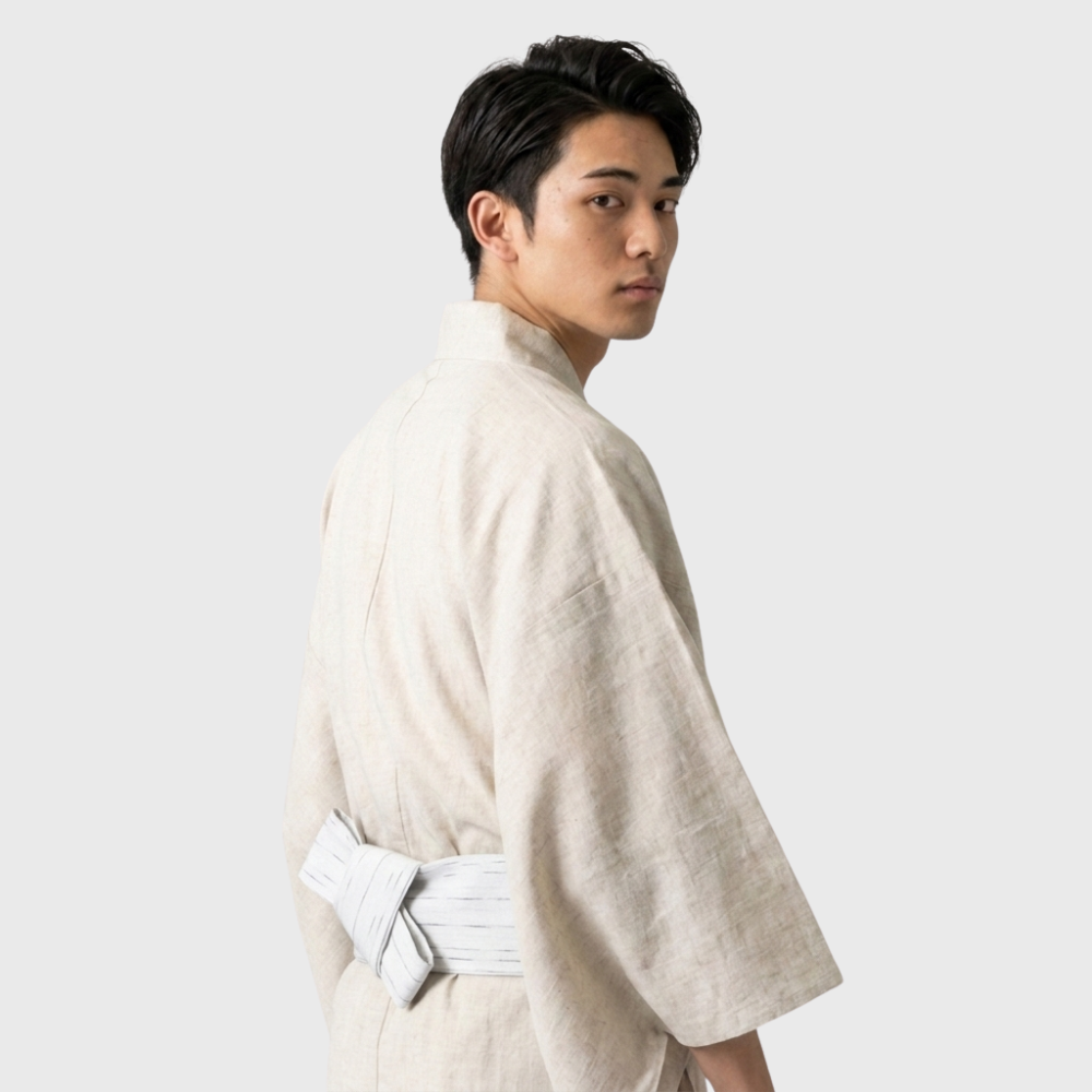 White Belt Men's Obi