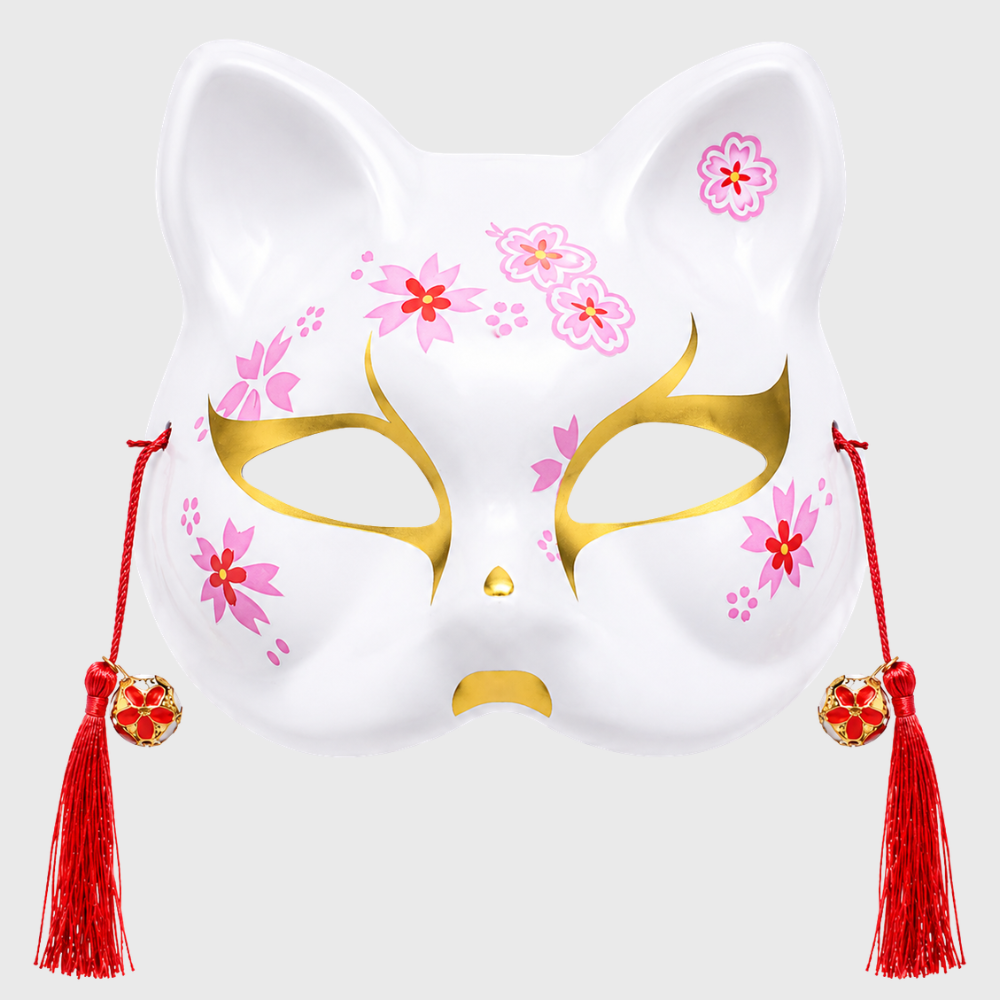 Traditional Japanese Kitsune Mask