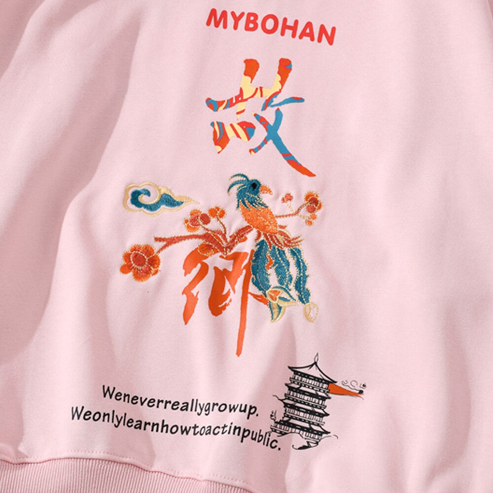Japanese Harajuku Crane </br> Hoodie
