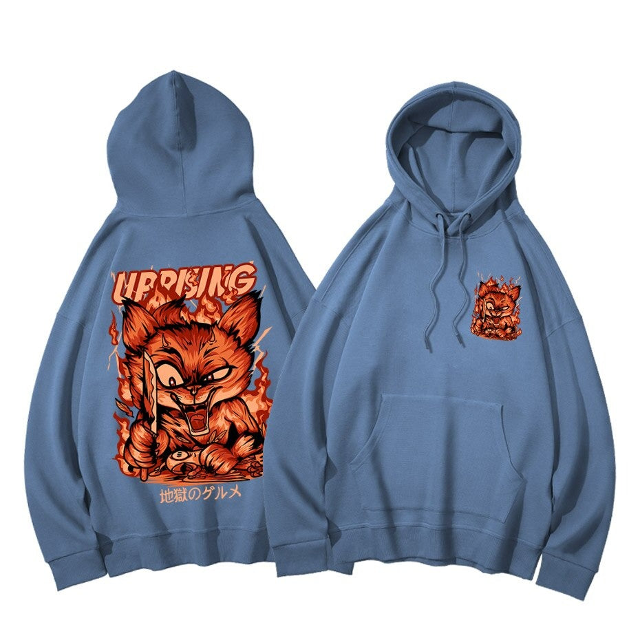 Japanese Maleficent Cat </br> Hoodie