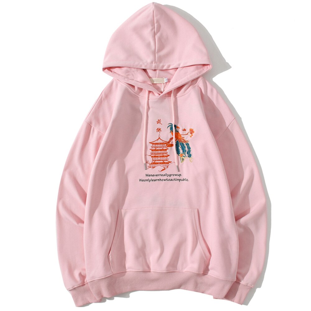 Japanese Harajuku Crane </br> Hoodie