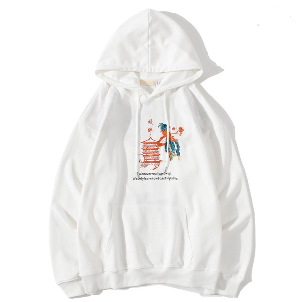 Japanese Harajuku Crane </br> Hoodie