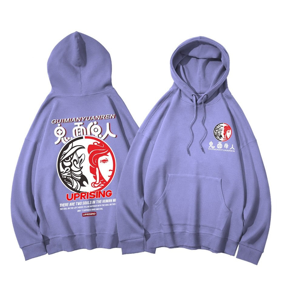 Japanese Two Hannya </br> Hoodie